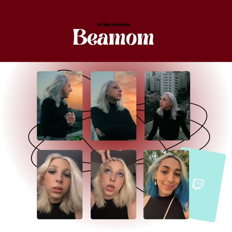 Photocards Beamom Streamer Fanmades | Shopee Brasil