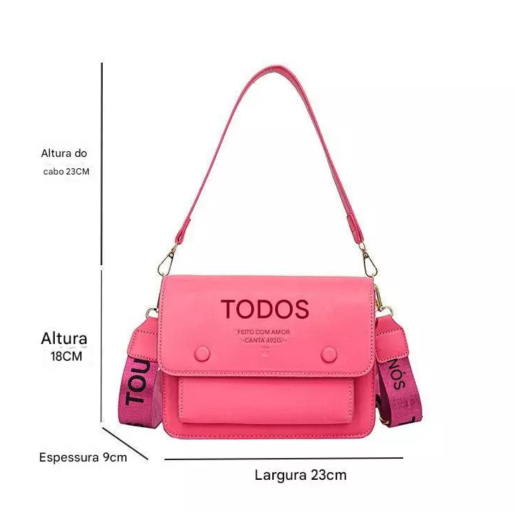 Bolsa Tous de Alta Qualidade Estilosa Cores Primavera Verão Bolsa