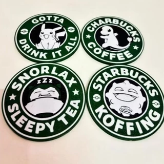 Porta Copo Pokémon Starbucks Geek Kit 3D PLA Presente Criativo Nerd Setup Gamer PokéMaria Envio Imediato