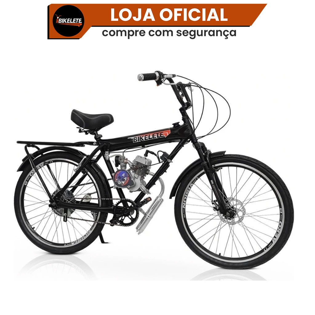 Bicicleta Motorizada X 80cc Desmontado Aro 26 Tanque No Quadro