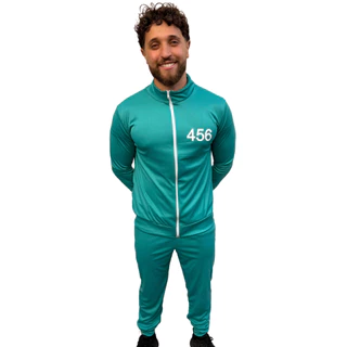 Fantasia Uniforme Dos Jogadores Round 6 Adulto Carnaval