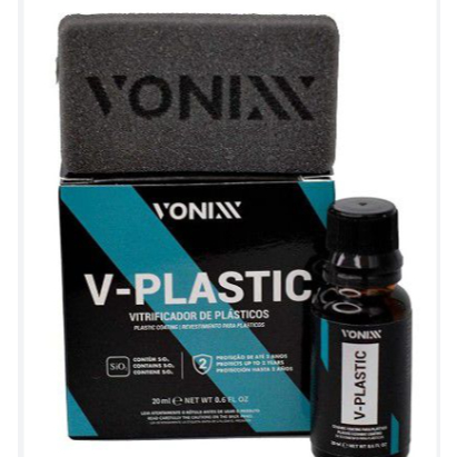 V-PLASTIC Vitrificador de Plásticos - Vonixx (20ml) | Shopee Brasil