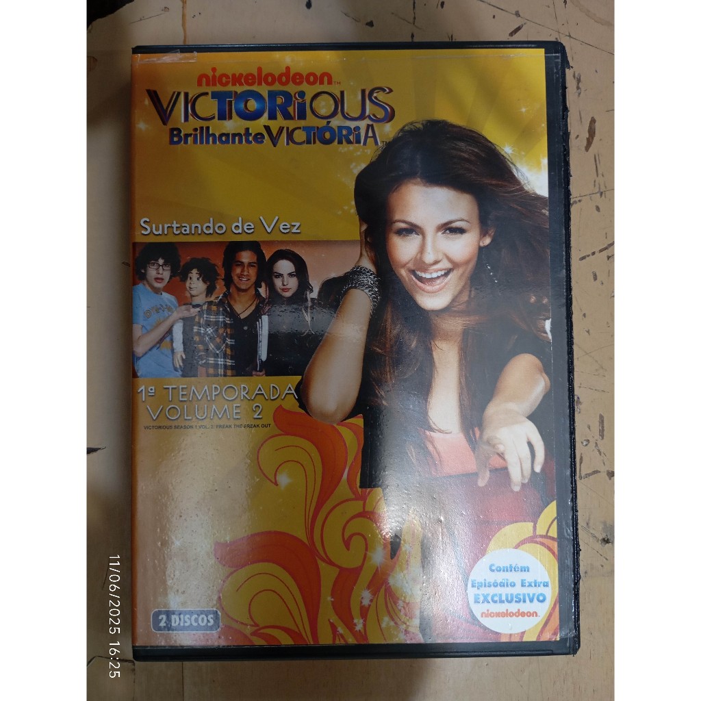 DVD Victorious - Brilhante Victória 1 temporada volume 2 | Shopee
