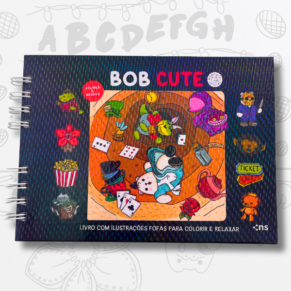 Bob Cute FILMES E SÉRIES CAPA DURA Livro de Colorir | Shopee Brasil