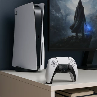 Suporte Base De Mesa Organizador Compatível Controle De Ps5 Manete Pc Gamer Controller