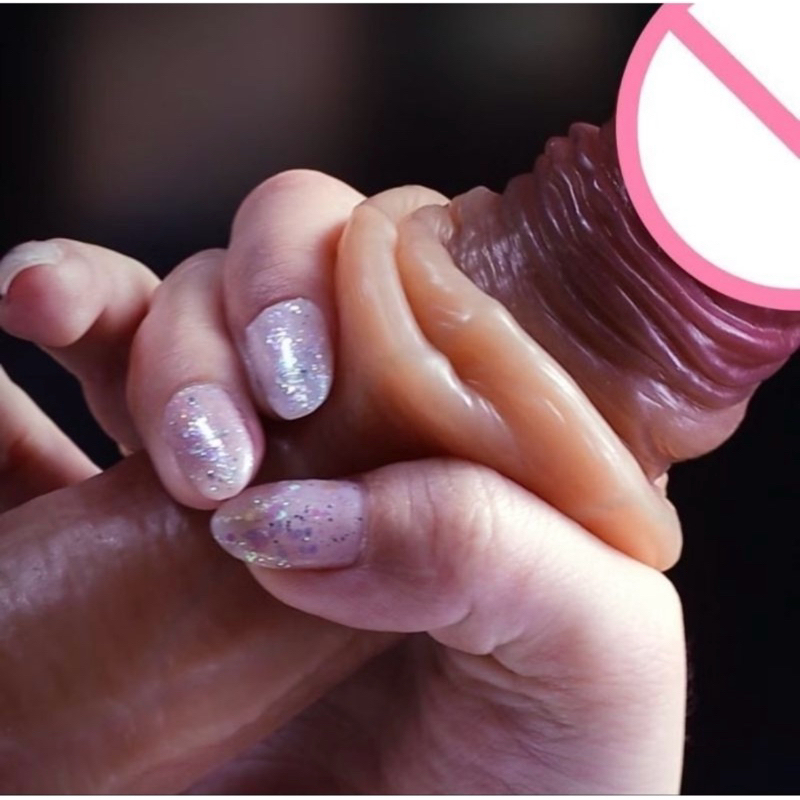 Pênis Dildo Silicone Líquido Realist Ventosa Removível para Cinta Peniana Cintaralho.