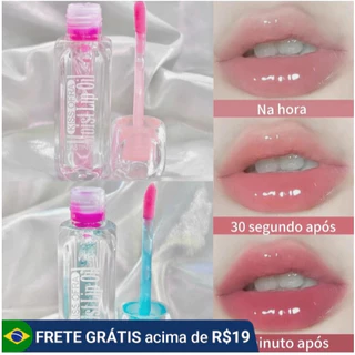 Gloss lábio óleo Batons À Prova D'água, Longa Duração e Natural/mudar de cor hidratente do lábio em Oferta na Shopee