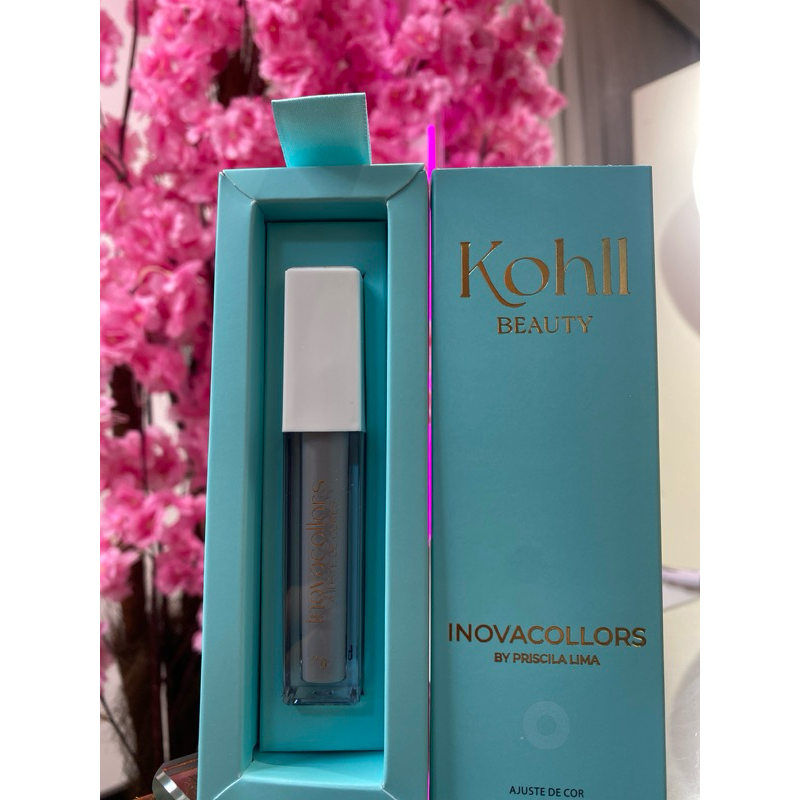 Corretor de cor base kohll beauty inovacollor original Cinza | Shopee ...