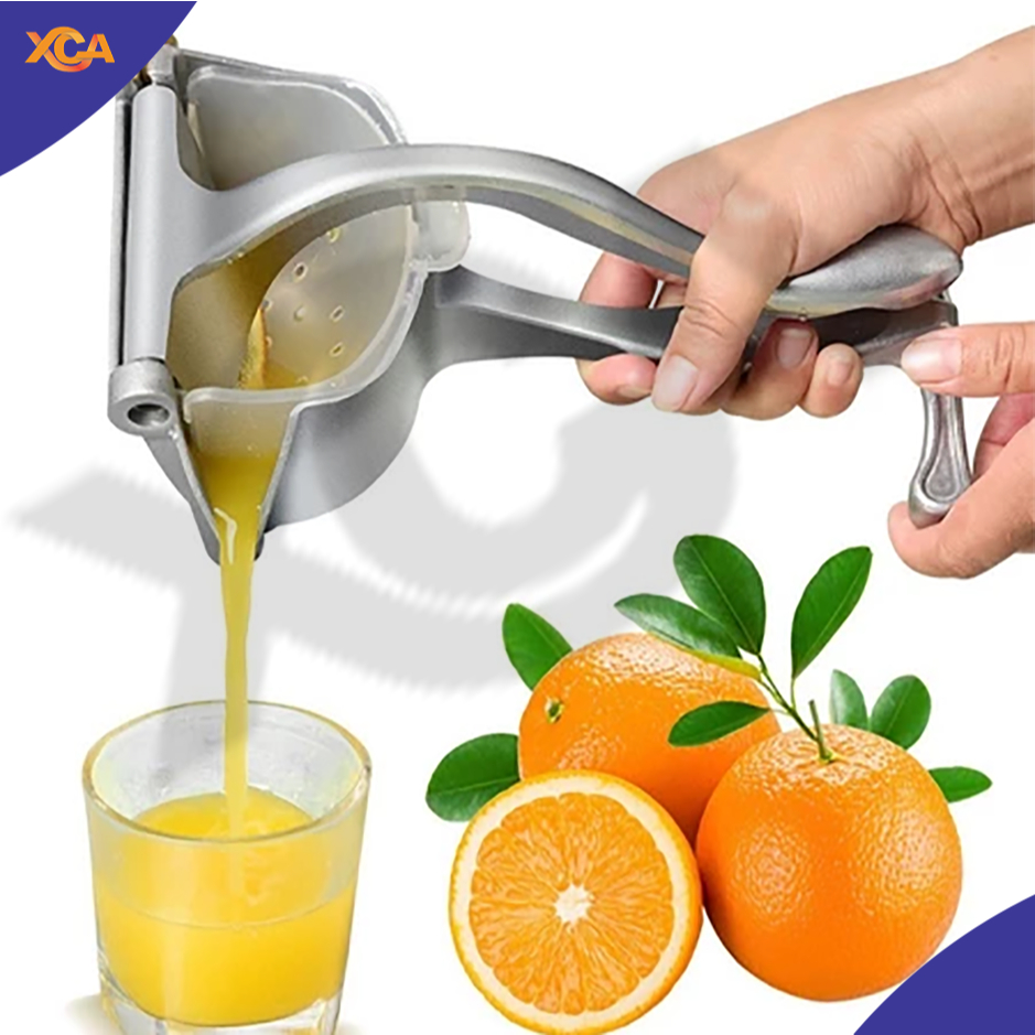 Espremedor De Frutas Manual Limão Laranja Sucos Práticos Alu