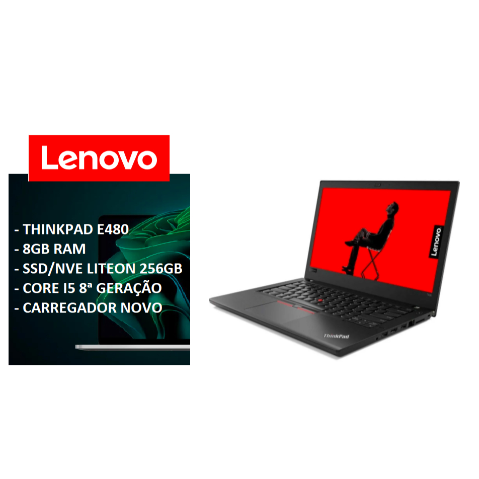 Notebook Lenovo ThinkPad E480 e490 e Dell Vostro