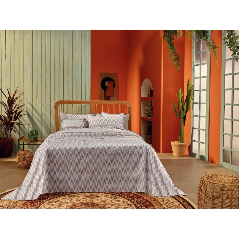 JOGO DE CAMA CASAL 4 PEÇAS TEKA ELEGANCE 200 FIOS | Shopee Brasil