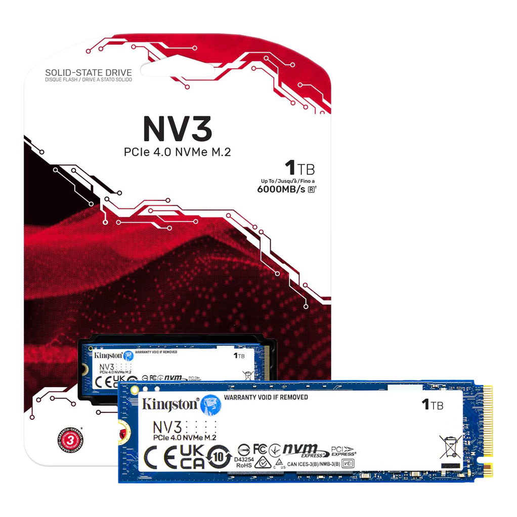 SSD Nvme 1 Tb M.2 Kingston 6000m/s Nv3 Computador Notebook | Shopee Brasil