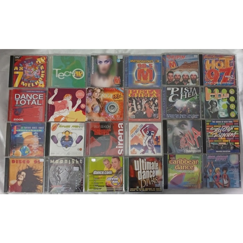 CD Dance Music Eurodance Tecno House Eletrônica Álbuns de Sucessos ...