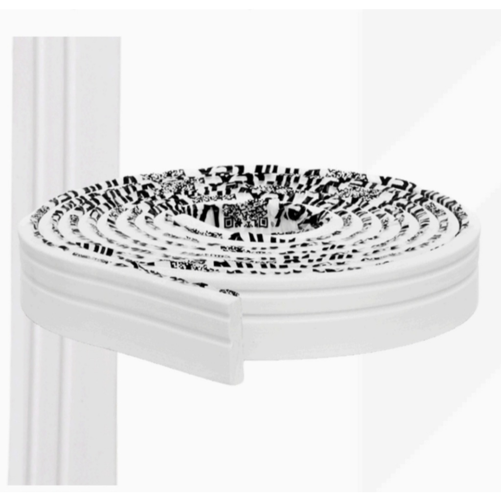 Roda Pé Moldura Eva Flexível Autocolante 5cm - 5 Metros VP-01 | Shopee ...