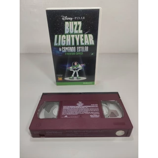 Filme VHS Buzz Lightyear Disney Pixar Dublado X4s (Usado) ok