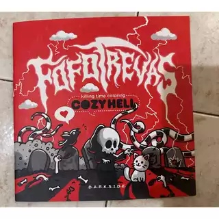 Livro de Colorir Fofotrevas Darkside Bienal RJ 2025