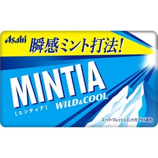 Direto do Japão] Comprimidos de sabor menta Asahi Mintia 50 grãos