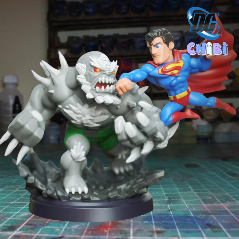Chibi Set - Superman vs Doomsday / DC Comics - Figura Colecionável ...