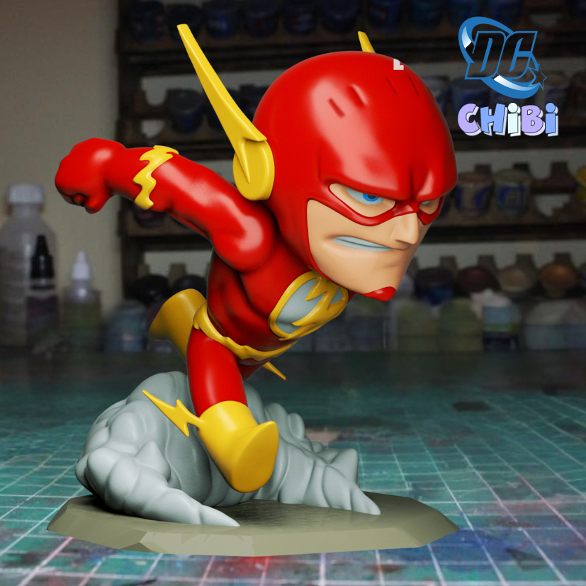 Chibi Set - Flash / DC Comics - Figura Colecionável | Shopee Brasil
