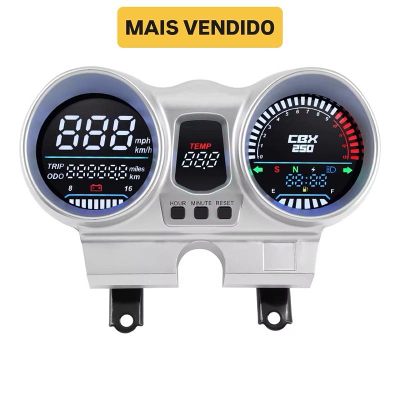 Painel Digital Cbx Twister 250 Blackout 2001 a 2008