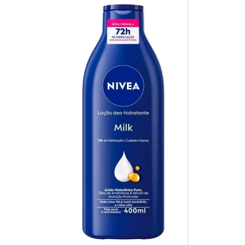 Nivea Milk Hidratação 400 ml