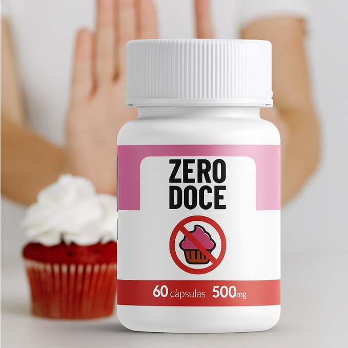 Zero Doce 60 cápsulas (composto natural que tira a vontade de comer ...