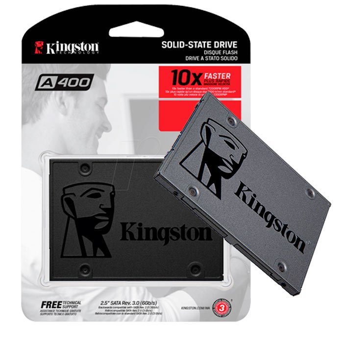 SSD KINGST0N 480GB A400 SATA