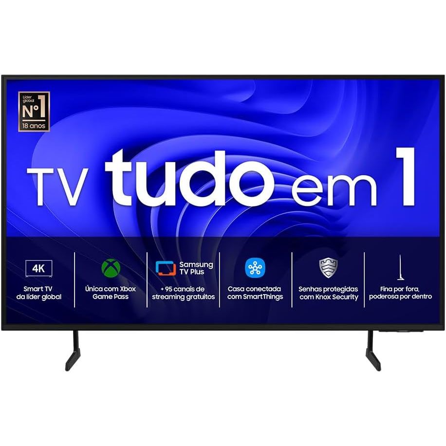 Samsung Smart TV 43" UHD 4K 43DU7700 - Processador Crystal 4K, Gaming ...