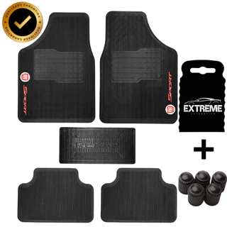 Tapete Automotivo FIAT Otimizado - 5 Peças - Universal em Oferta na Shopee
