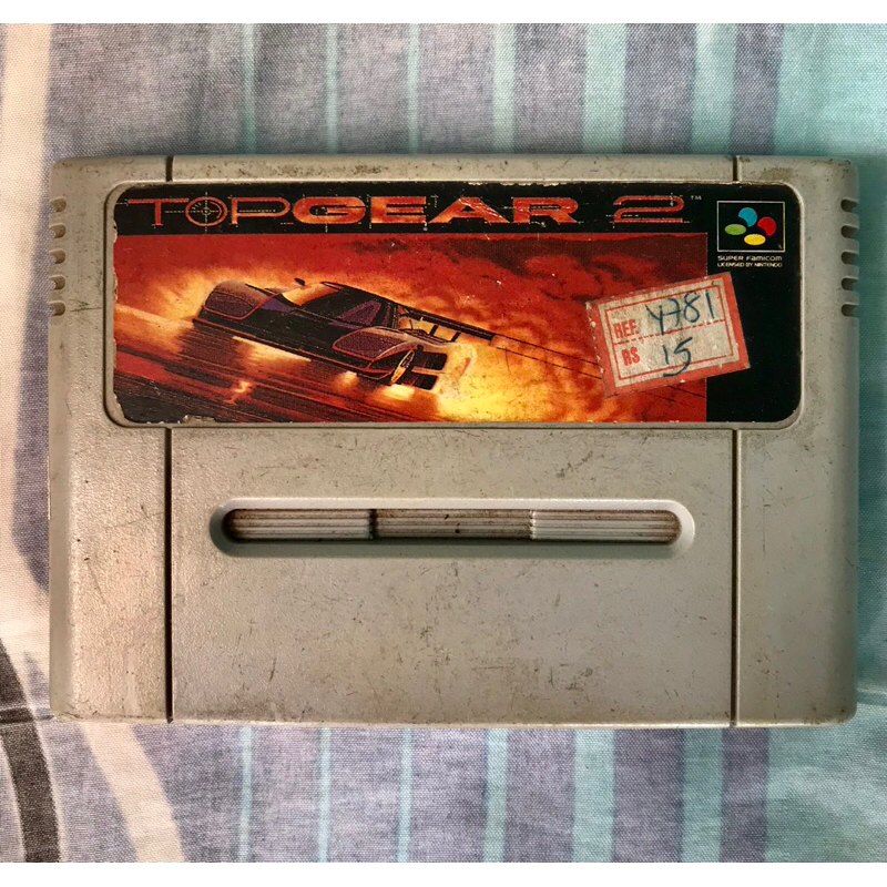 Top Gear 2 Super Famicom SNES Testado | Shopee Brasil