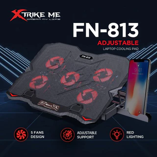 Base Refrigerada p/ Notebook Gamer com 5 Coolers – Mais Desempenho e Resfriamento
