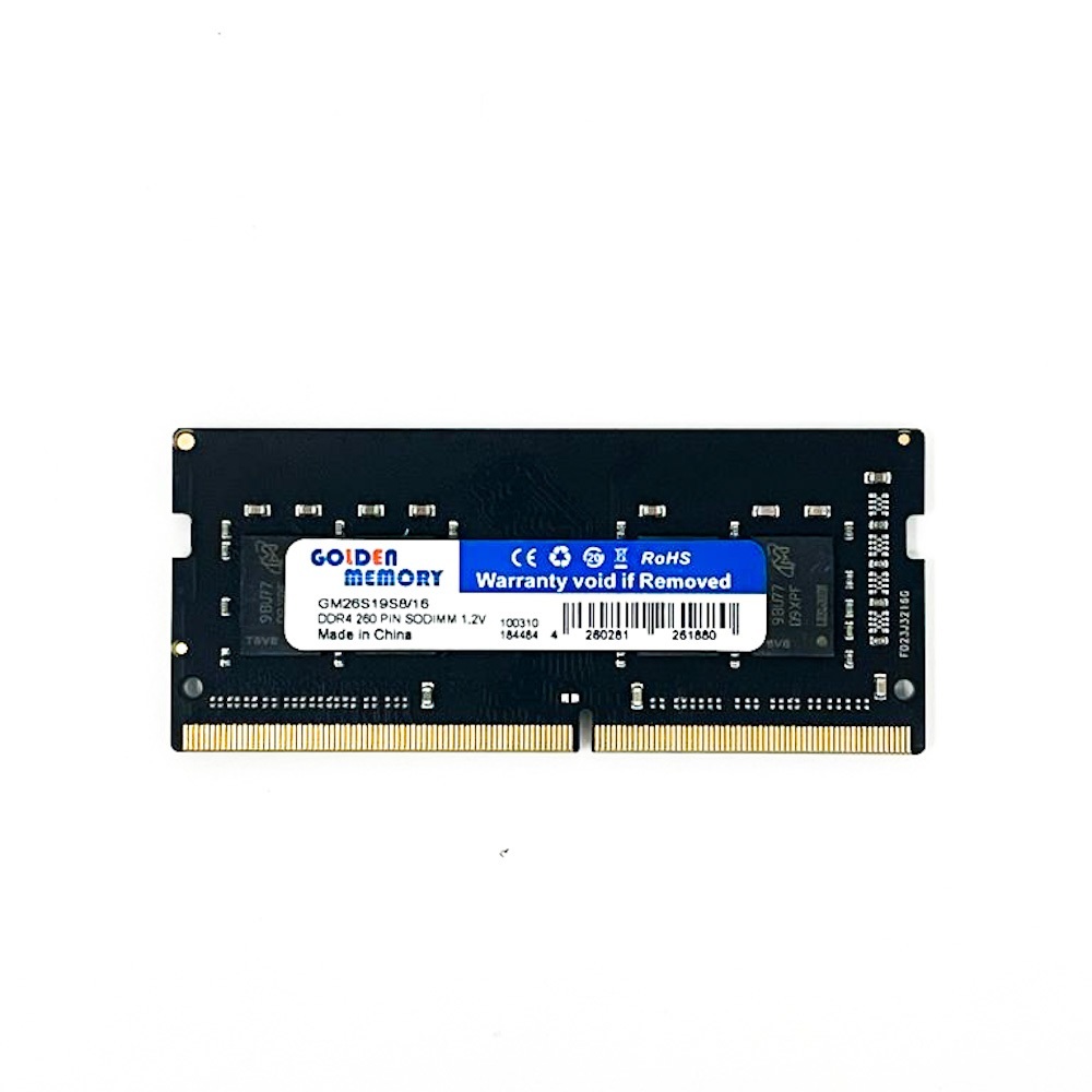 Memória 16Gb DDR4 Notebook 3200Mhz Golden Memory | Shopee Brasil