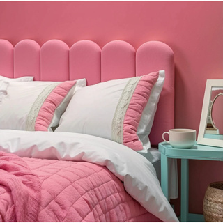 Kit Até 15 Cabeceira Modulada Estofada Nuvem Cama box Completa - Envio Imediato - Luxo Cama Quarto