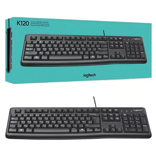 Teclado Com Fio Usb Logitech K120