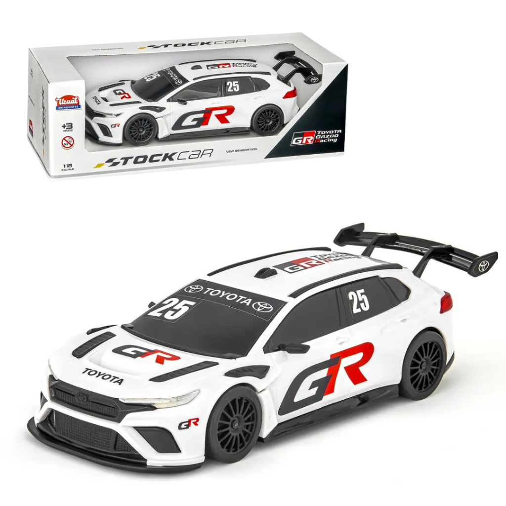 Carro Stock Car Toyota Corolla Cross Edição 2025 Brinquedo Coleção