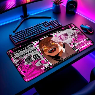 Mouse Pad Gamer Grande Antiderrapante 65x30 70x35 80x35 90x40 90x50 120x60 Cm Borda Costurada