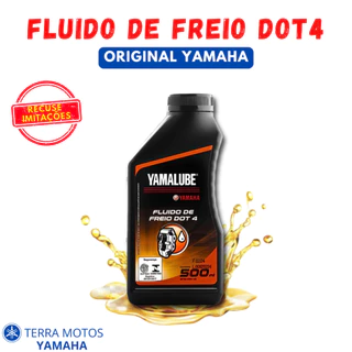 Fluido de Freio DOT4 500ml Original Yamaha Yamalube