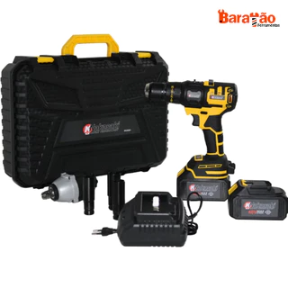Parafusadeira e Chave de impacto 48v 2 em 1 2 cabeças Nk8001 Nakasaki