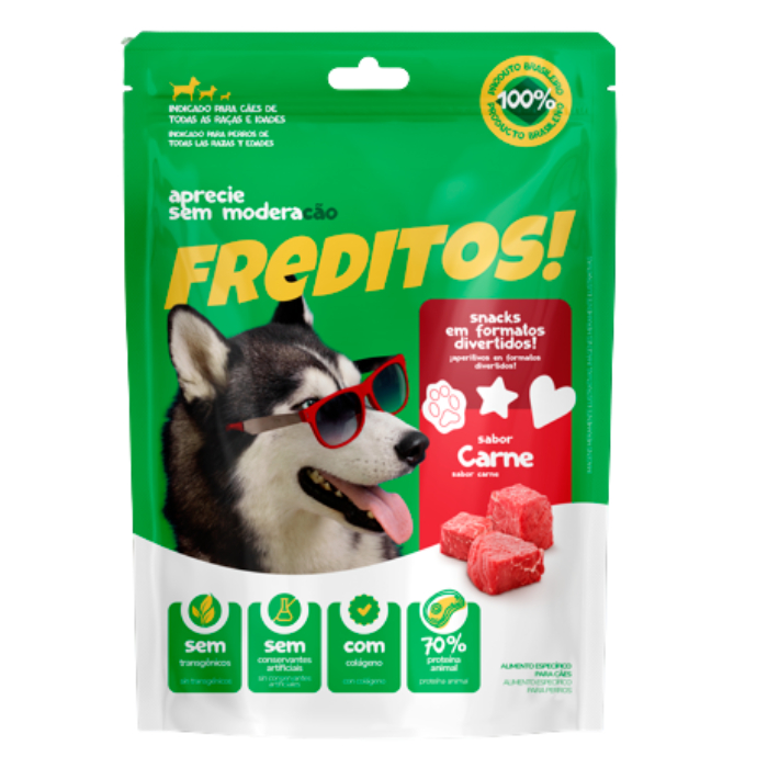 Petisco Para Cães Freditos Bifinhos Snacks 500g. em Oferta na Shopee