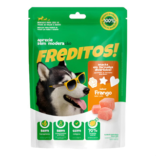 Petisco Para Cães Freditos Frango 500g em Oferta na Shopee