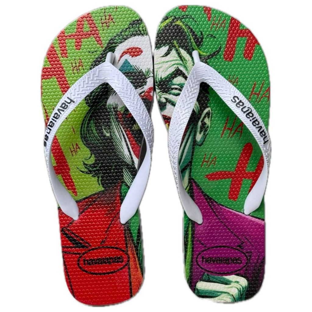 Chinelo Havaianas Personagem Coringa-Mario-Frajolas-Simpsons Conforto ...