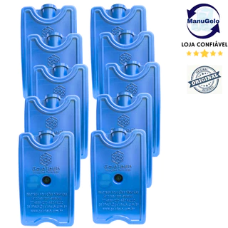 Gelo em gel artificial reutilizavel rigido 200 ml Gelotech placa de gelo gelox cooler
