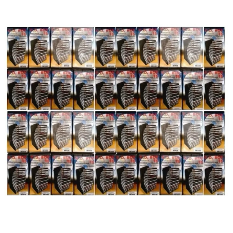 Kit 80 Porta Cds - Box Modular Para 15 Cds | Shopee Brasil