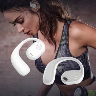 Fone TWS Esportivo D28 - Condução Óssea, Bluetooth 5.3, À Prova de Suor e Bateria Duradoura B8 em Oferta na Shopee