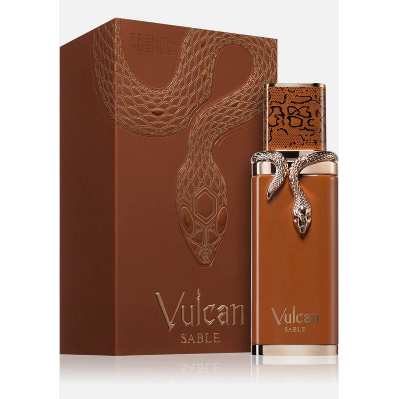 Perfume Arabe Vulcan Sable French Avenue | Shopee Brasil
