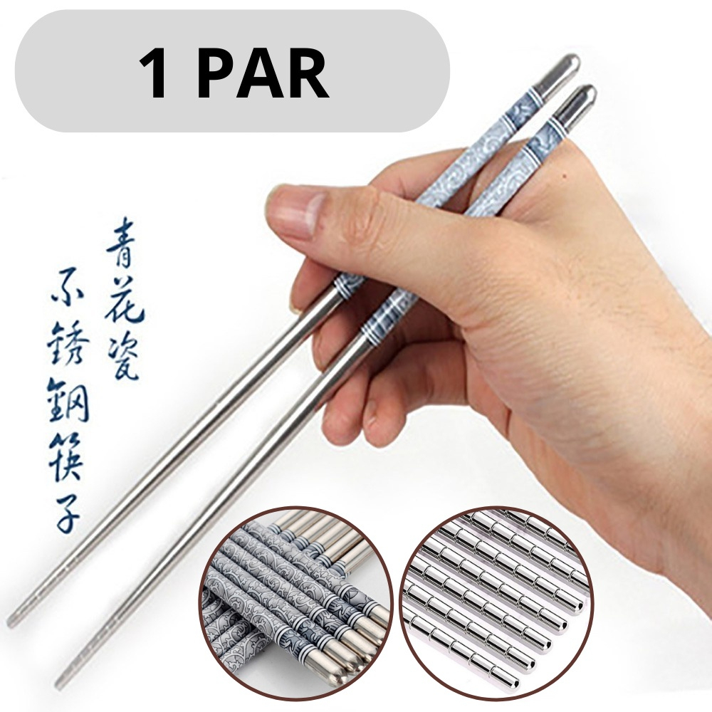 はっちん KIT 6 Hashi Pauzinhos Estampados de Flores de Porcelana em Estilo