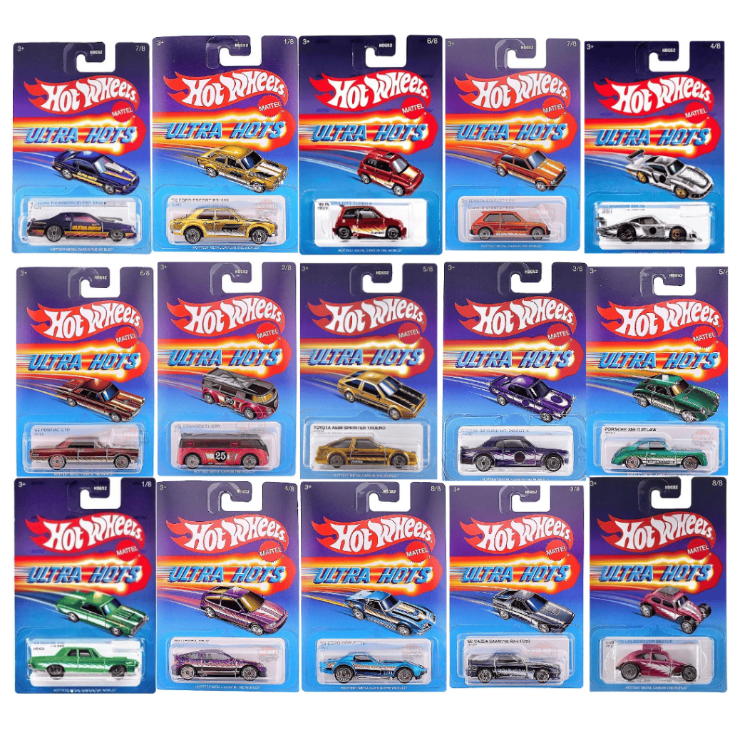 Hot Wheels ULTRA HOTS Volkswagen T1-GTR /89 Mazda Savanna RX 7/85