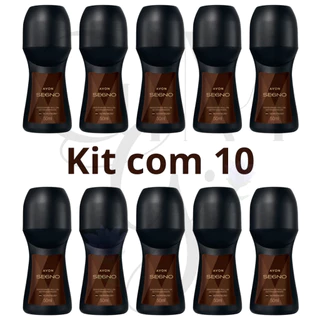 Kit com 10 Desodorantes Roll-on Segno-Avon. Masculino