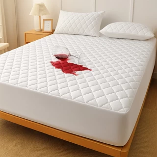 Lençol Protetor Ajustável Macio e Impermeável Avulso Para Colchão Berço Solteiro Casal Queen e King em Oferta na Shopee