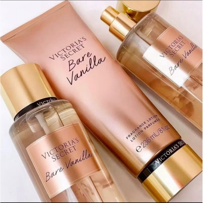 Victoria’s Secrets body splash + creme corporal baunilha | Shopee Brasil